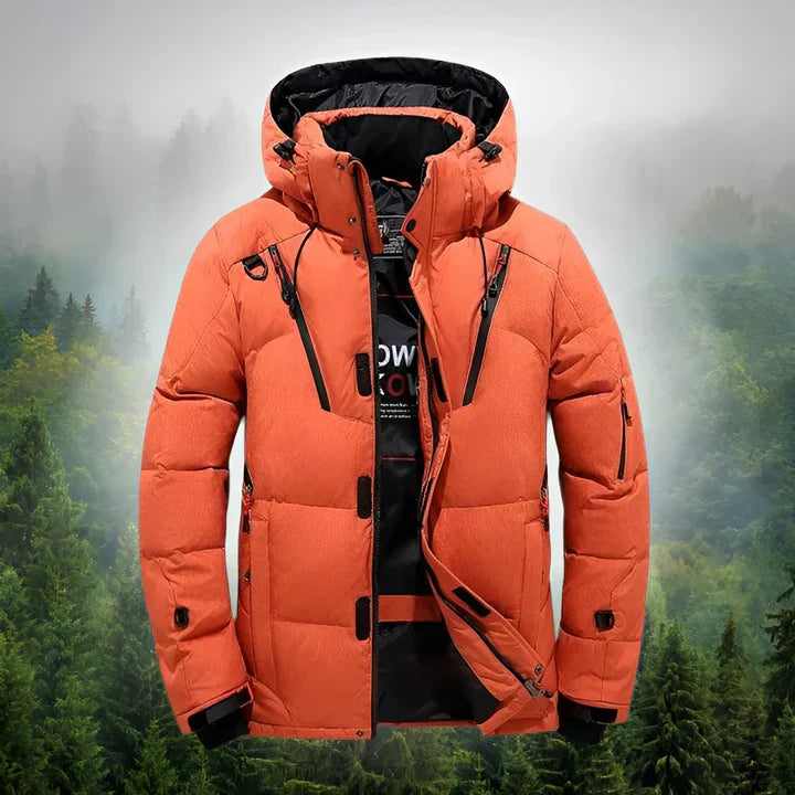 Parka Longue avec Capuche Amovible pour Homme | Idéale pour l’Hiver
