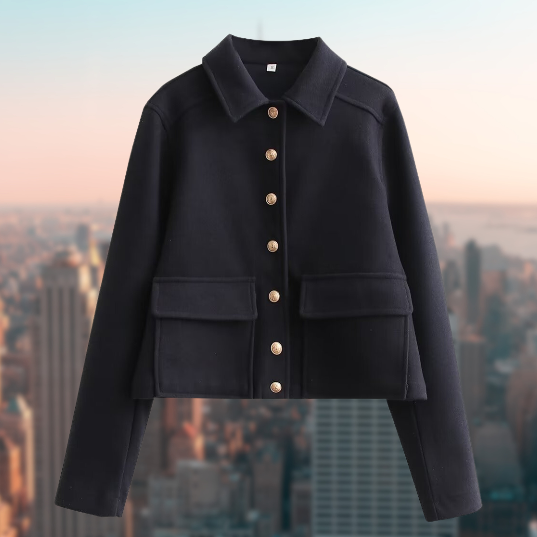 Veste Longue avec Boutons pour Femme | Idéale pour l’Automne