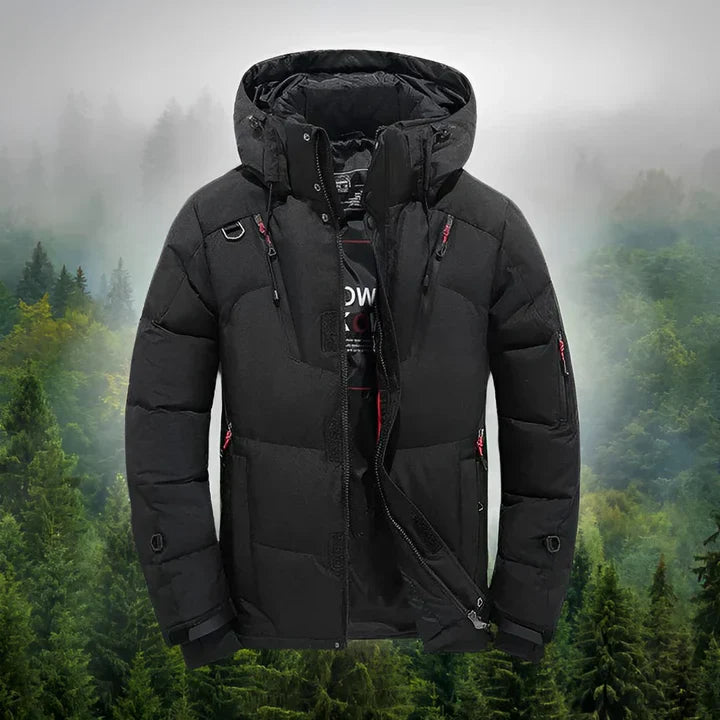 Parka Longue avec Capuche Amovible pour Homme | Idéale pour l’Hiver