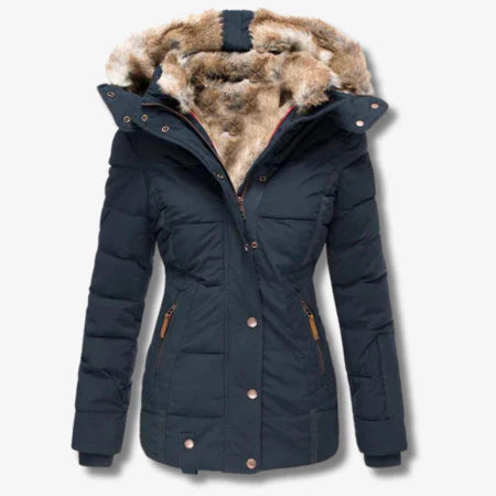 Veste à Capuche avec Fermeture Zippée pour Femme | Idéale pour les Journées Froides