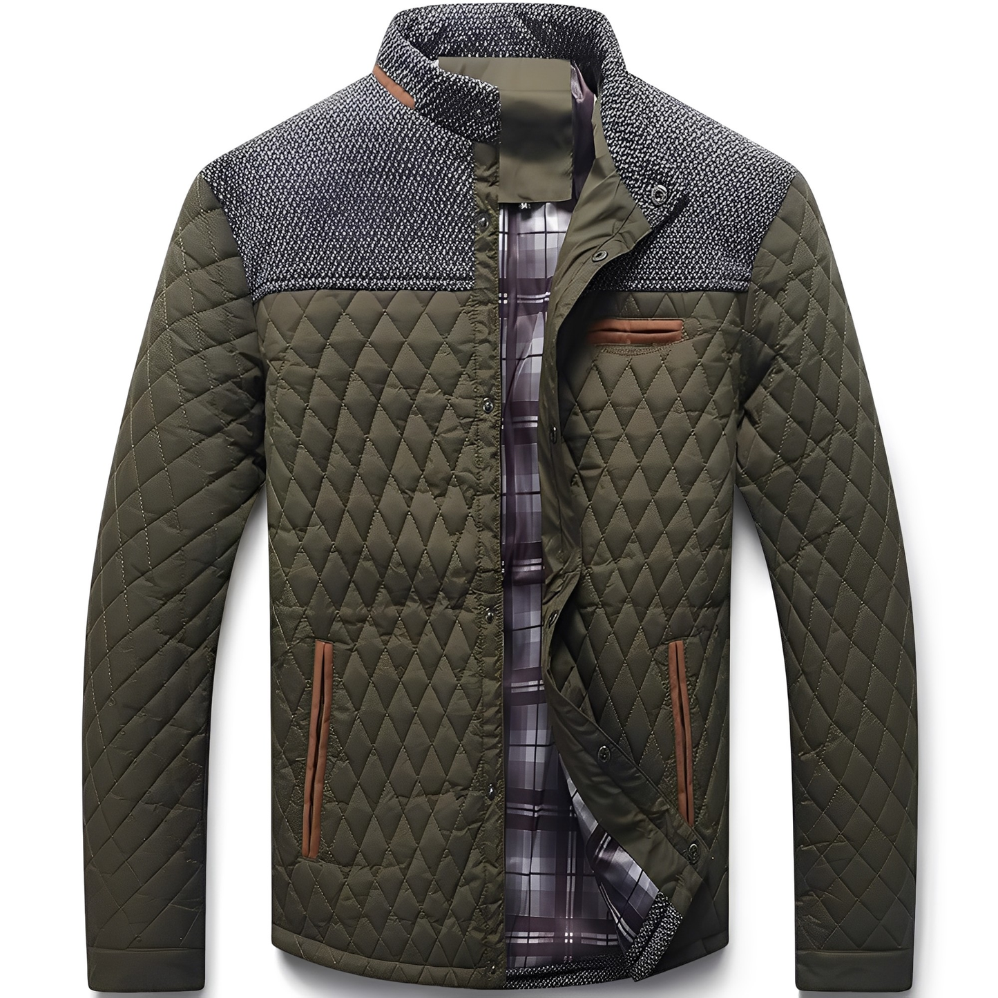 Veste Matelassée avec Capuche pour Homme | Idéale pour L’Hiver