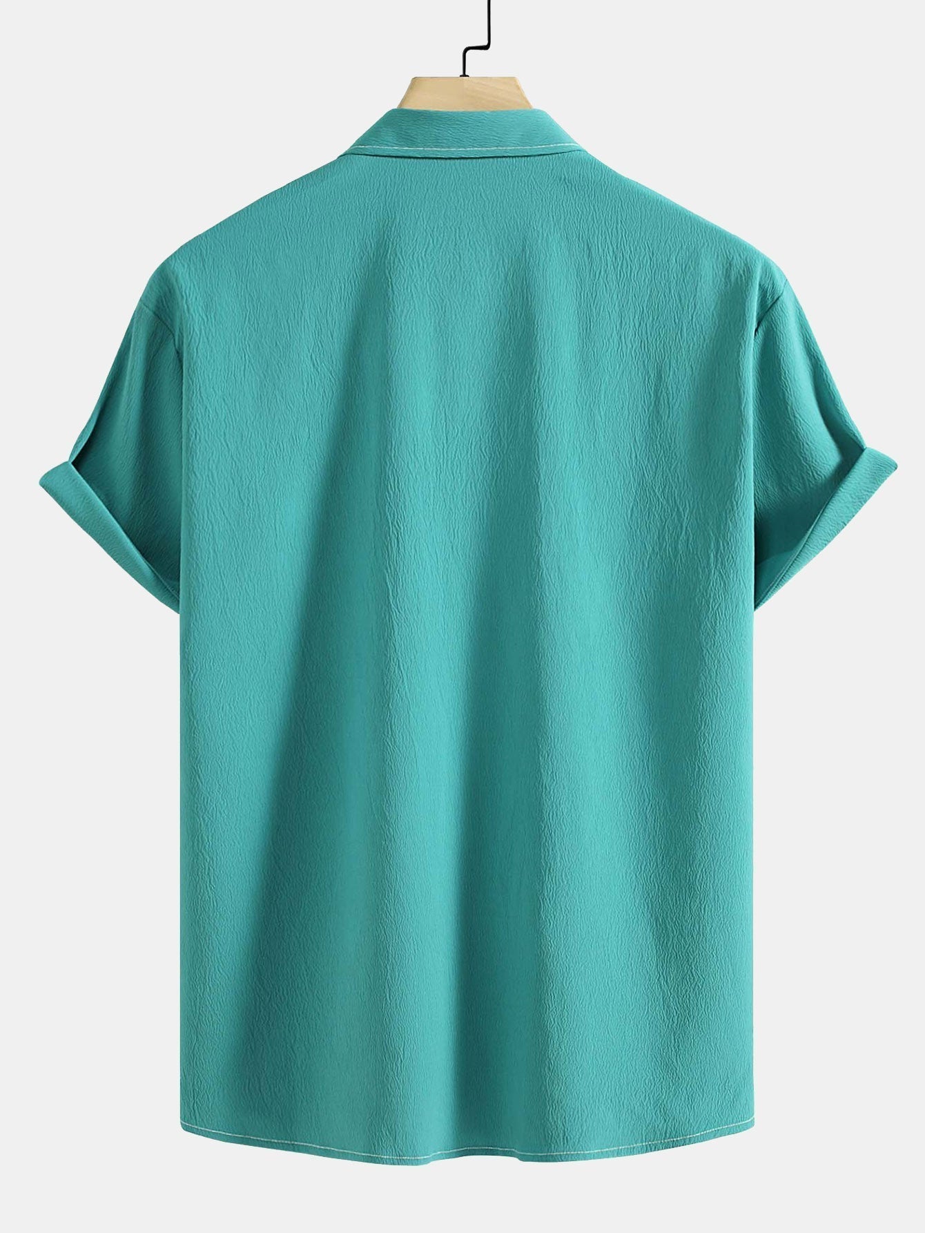 Chemise À Boutons Avec Motif Texturé Pour Homme | Idéale Pour Les Sorties Ou Réunions Professionnelles