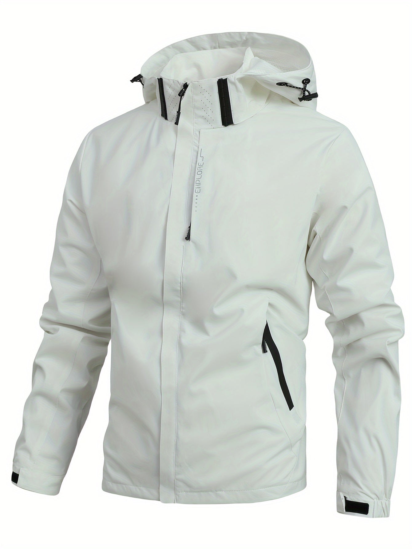 Veste Légère avec Poches Fonctionnelles et Fermeture Zippée pour Hommes | Idéale pour Activités de Plein Air et Quotidien