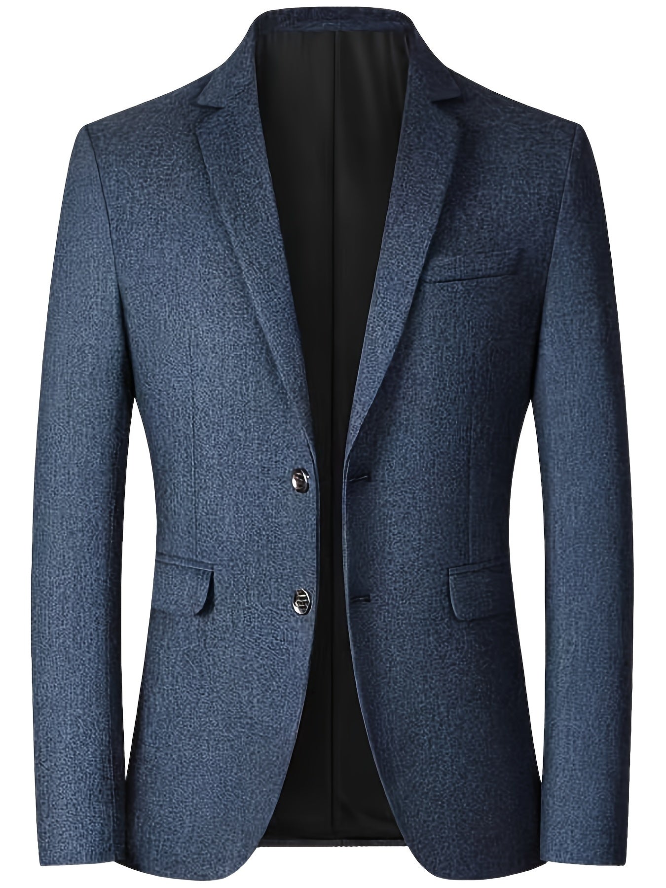 Blazer Slim-Fit avec Fermeture à Deux Boutons pour Homme | Idéal pour les Occasions Professionnelles et Formelles