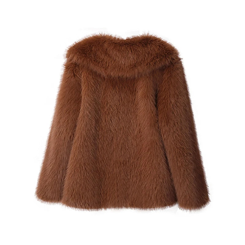 Manteau Long avec Fermeture Discrète pour Femme | Idéal pour l’Hiver