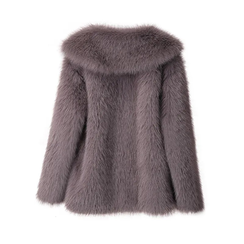Manteau Long avec Fermeture Discrète pour Femme | Idéal pour l’Hiver