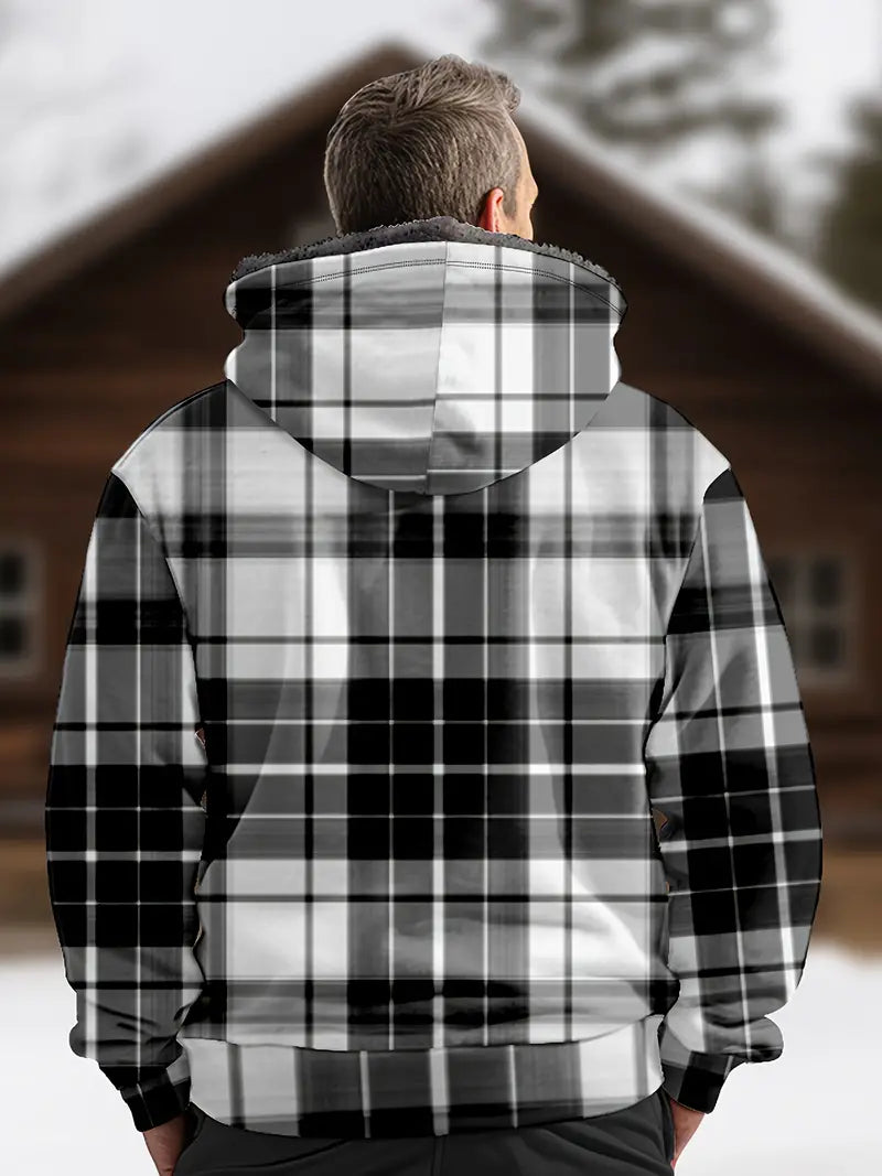 Veste à Manches Longues avec Doublure Intérieure pour Hommes | Idéale pour les Journées Froides