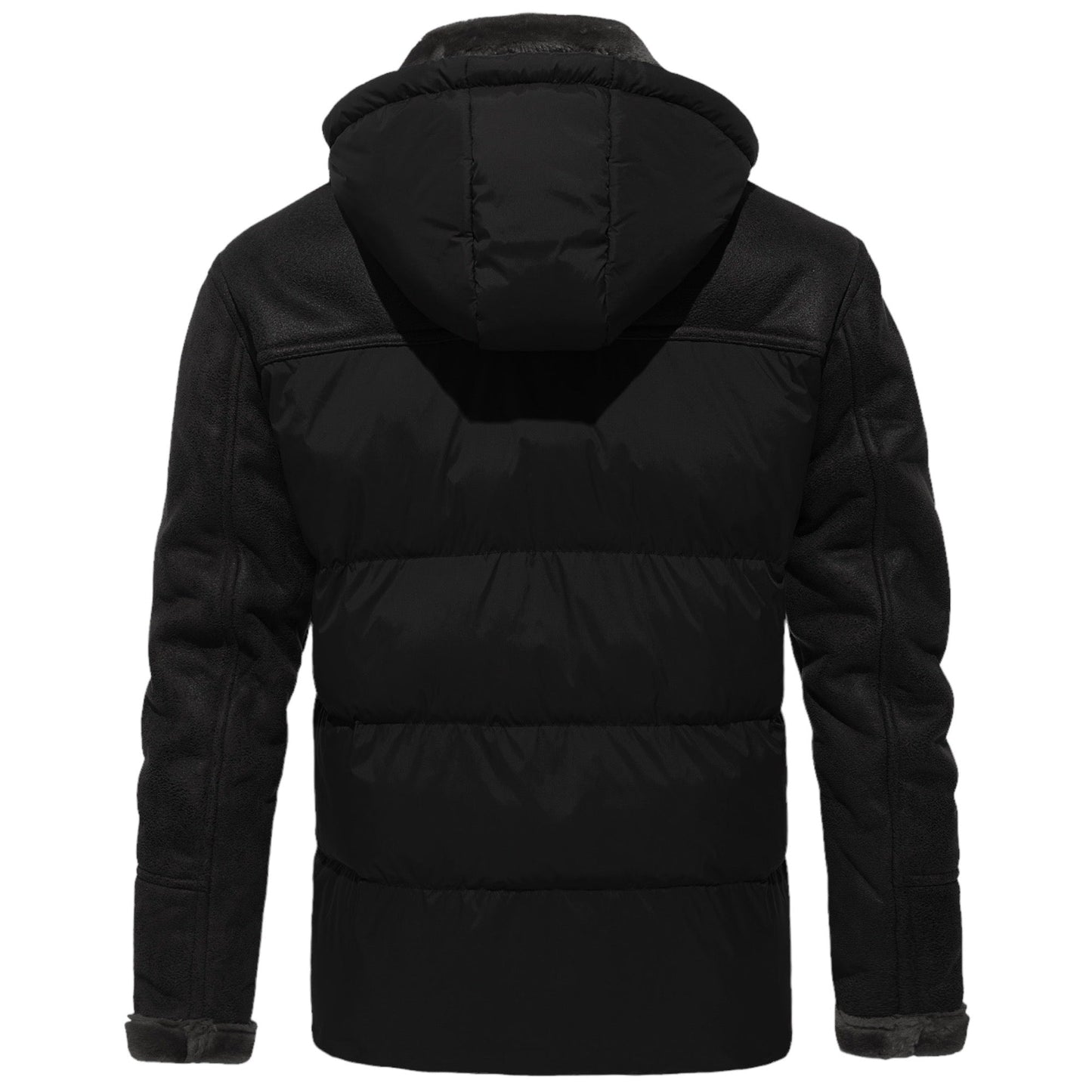 Doudoune D'Hiver avec Capuche Amovible pour Hommes | Idéale pour Les Journées Froides