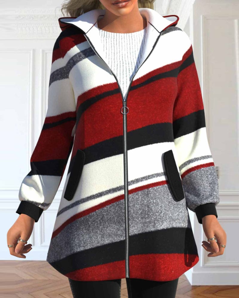 Veste Zippée avec Capuche pour Femme | Idéale pour Toute Saison