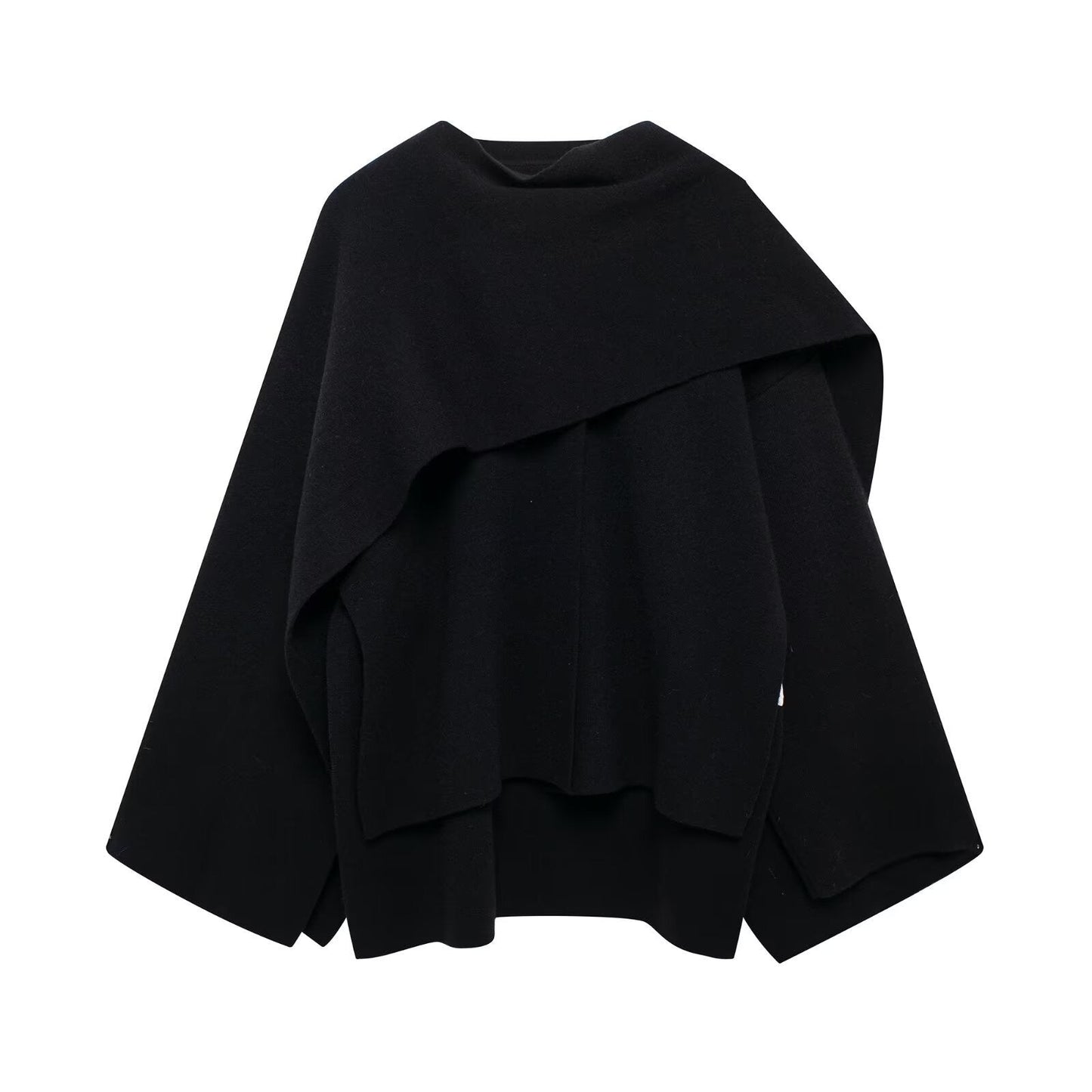Cape Coat avec Coupe Fluide pour Femme | Idéal pour l’Automne