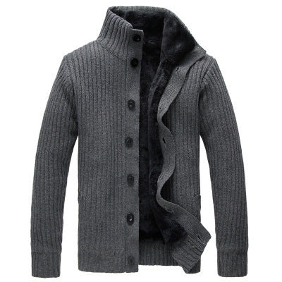 Veste Homme À Boutons avec Col Montant | Idéale pour Mi-Saison
