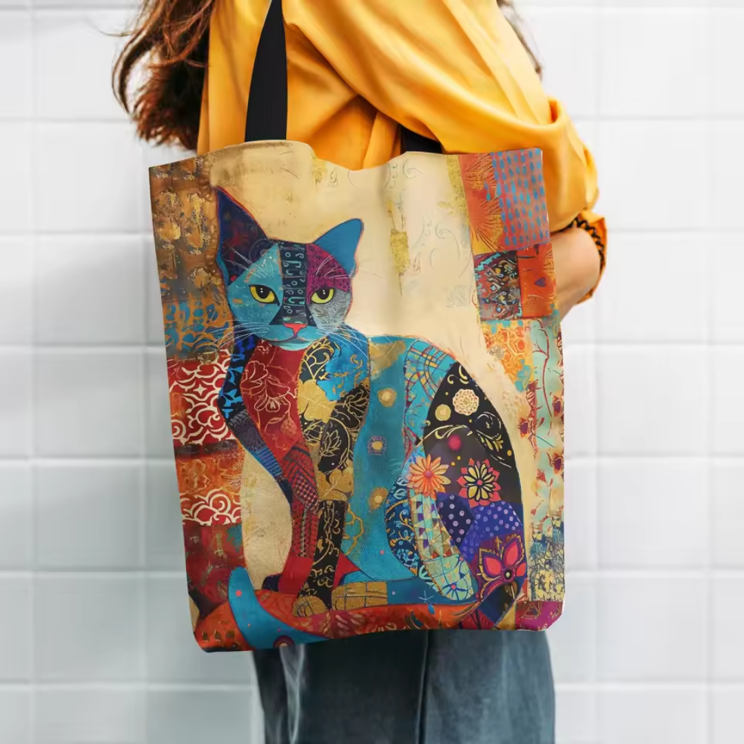 Sac Fourre-Tout avec Grand Compartiment pour Adulte | Idéal pour Les Courses, Les Livres Et L’Usage Quotidien