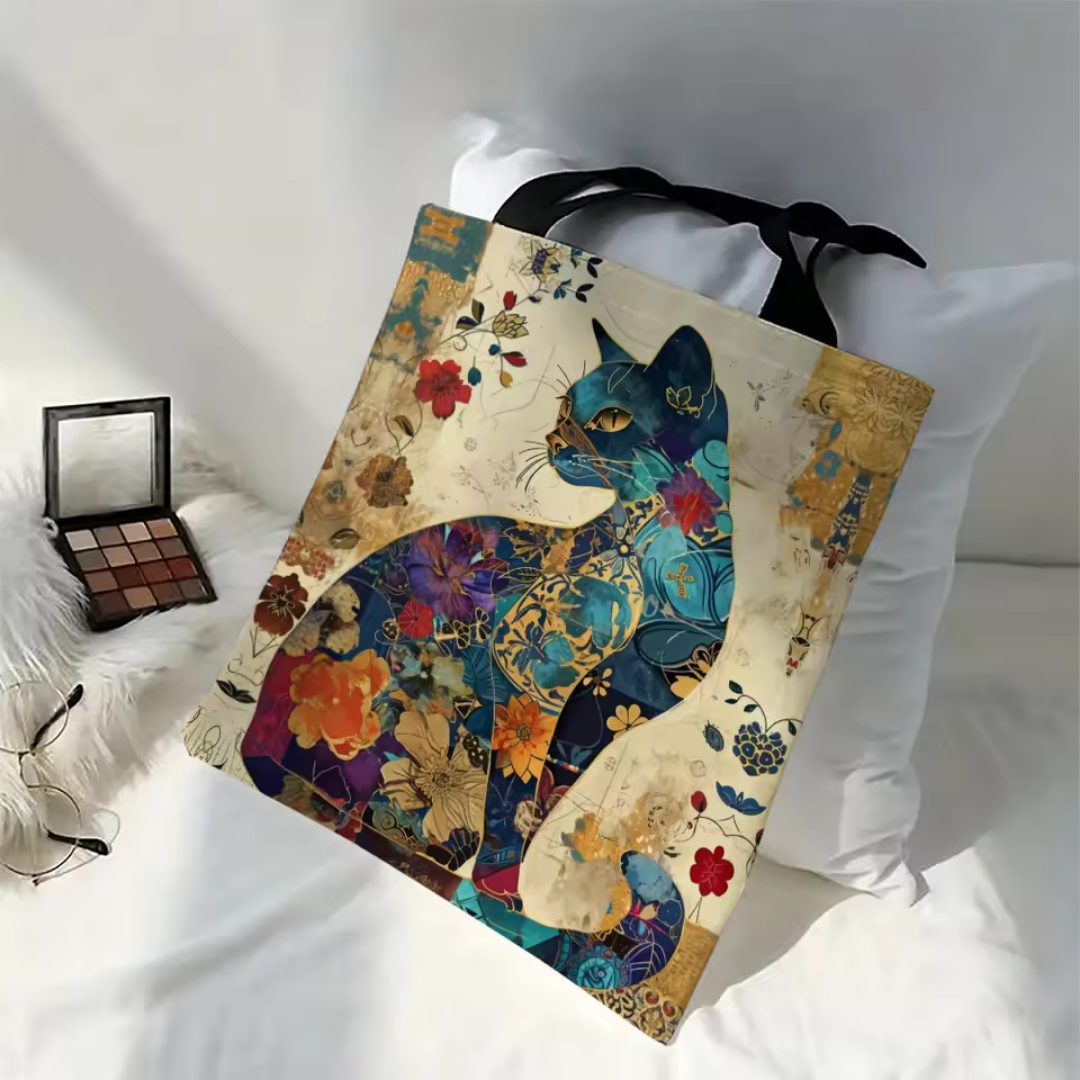 Sac Fourre-Tout avec Grand Compartiment pour Adulte | Idéal pour Les Courses, Les Livres Et L’Usage Quotidien