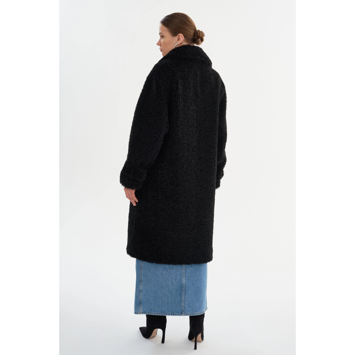 Veste Polaire Oversize avec Col Montant et Fermeture Zippée pour Femme | Idéale pour Temps Froid