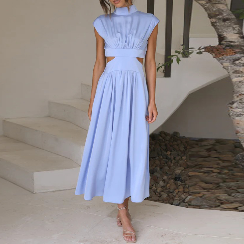 Robe Longue avec Coupe Classique pour Femme | Idéale pour les Sorties ou les Événements Décontractés