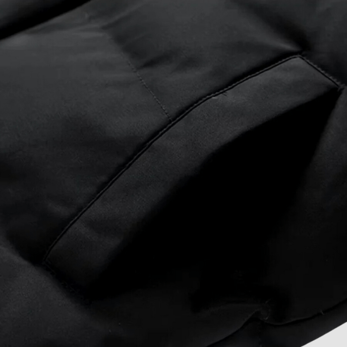 Veste à Capuche avec Fermeture Éclair et Poches pour Homme | Idéale pour l’Hiver
