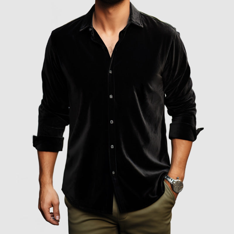 Chemise à Design Vintage Pour Hommes | Idéale Pour Occasions Décontractées Et Formelles