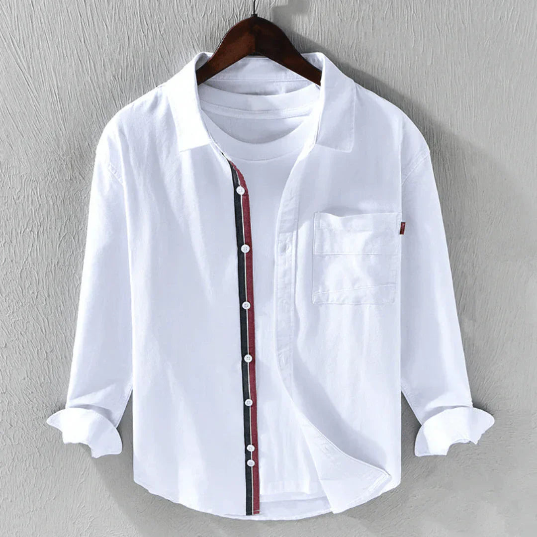 Chemise À Manches Longues avec Coupe Classique pour Homme | Idéale pour Le Quotidien Et Les Occasions Formelles