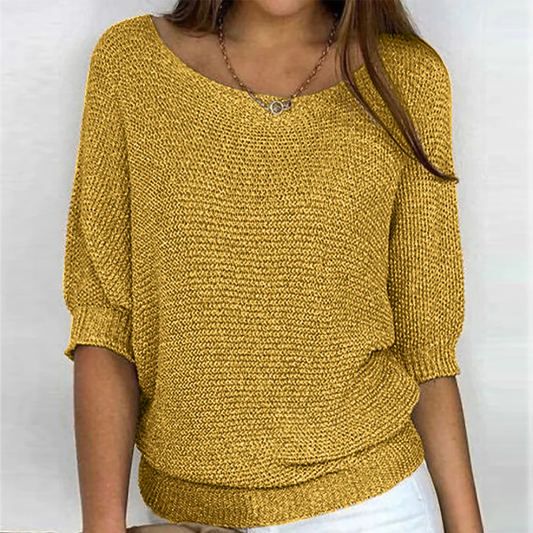 Pull À Maille Croisée pour Femme | Idéal Pour La Mi-Saison