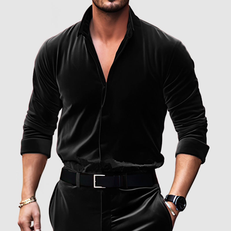 Chemise à Design Vintage Pour Hommes | Idéale Pour Occasions Décontractées Et Formelles