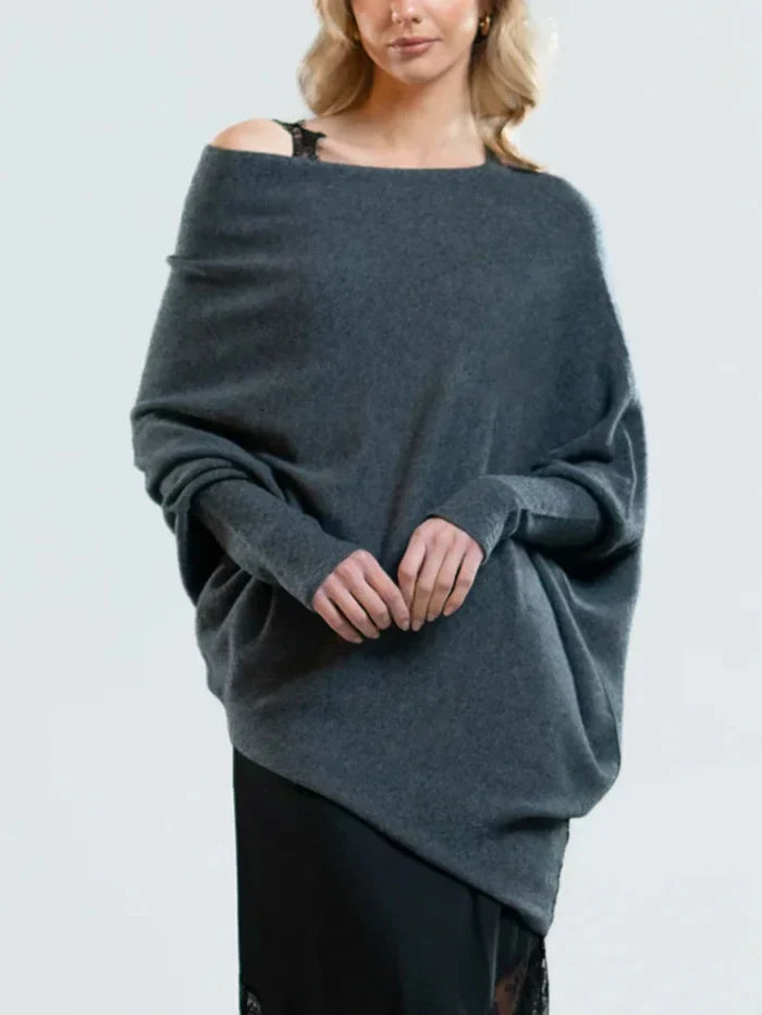 Pull Oversize à Col Convertible pour Femmes | Idéal pour Différentes Occasions