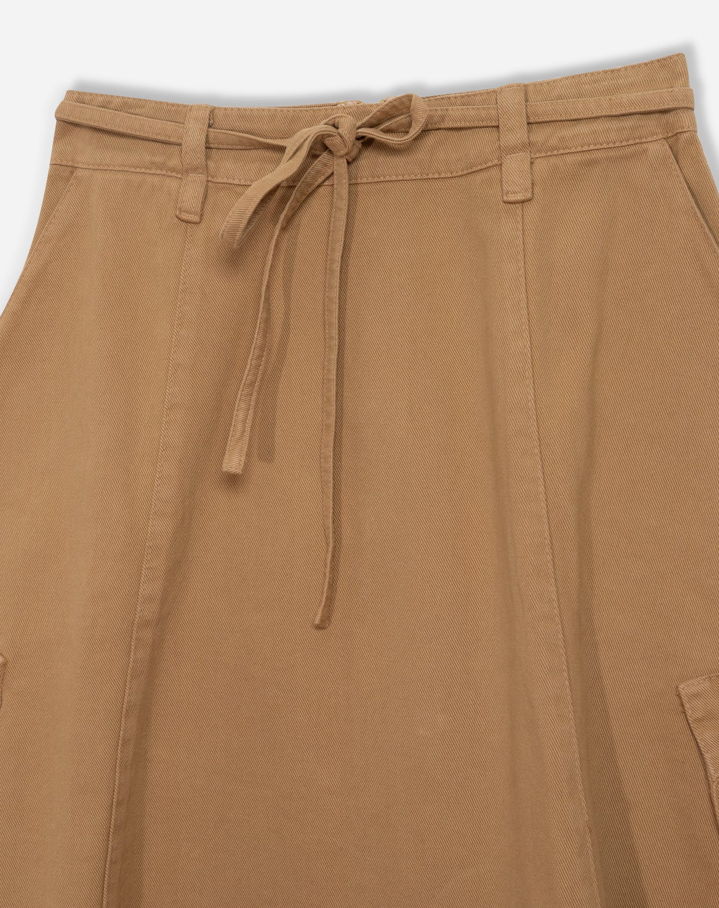 Jupe Midi Taille Haute À Nouer Style Utilitaire Pour Femme | Idéale Pour Les Soirées Et Occasions Planifiées