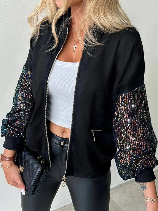 Veste À Paillettes pour Femme | Idéale pour Les Soirées Et Occasions Spéciales