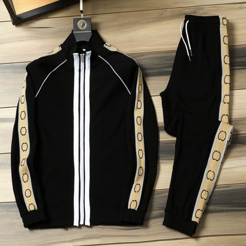 Survêtement avec Veste Et Pantalon pour Homme | Idéal pour Le Sport Et Les Loisirs