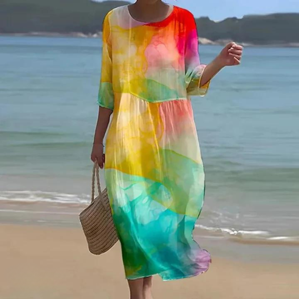 Robe À Taille Froncée Pour Femme | Idéale Pour Les Occasions Du Quotidien Et Les Sorties