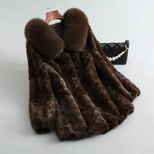 Veste À Col Montant avec Fermeture Zippée pour Femme | Idéale pour L’Automne Et L’Hiver