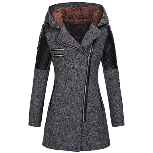 Manteau Long avec Design Uni pour Femme | Idéal pour l’Automne et l’Hiver