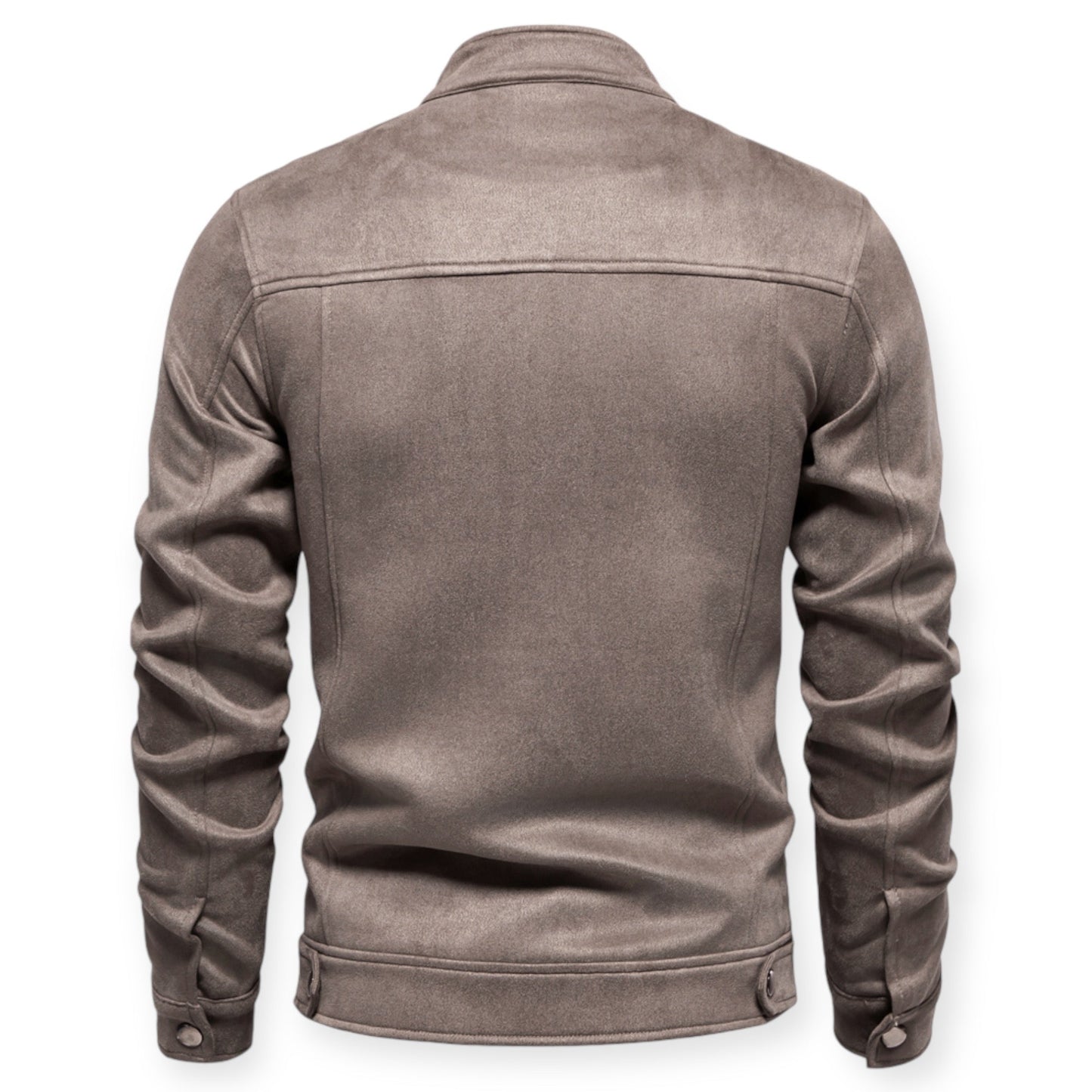 Veste Zippée À Col Montant pour Hommes | Idéale pour Les Sorties Quotidiennes