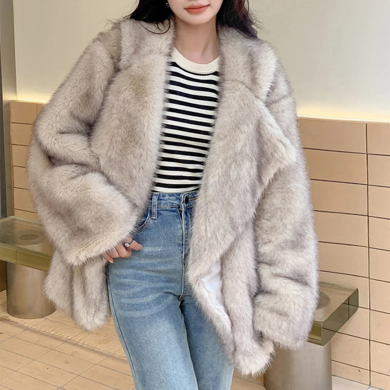 Manteau Long avec Fermeture Discrète pour Femme | Idéal pour l’Hiver