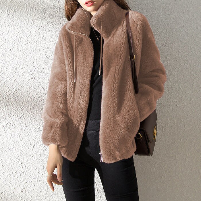 Veste Zippée Oversize à Capuche pour Femme | Idéale pour l’Automne et l’Hiver