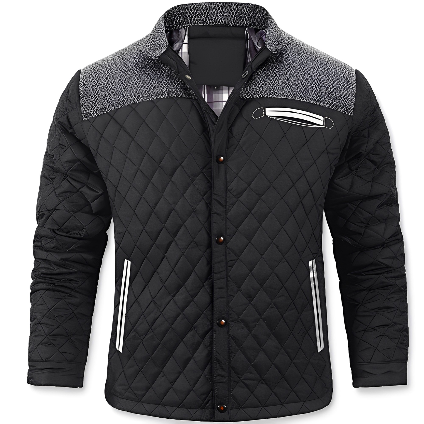 Veste Matelassée avec Capuche pour Homme | Idéale pour L’Hiver