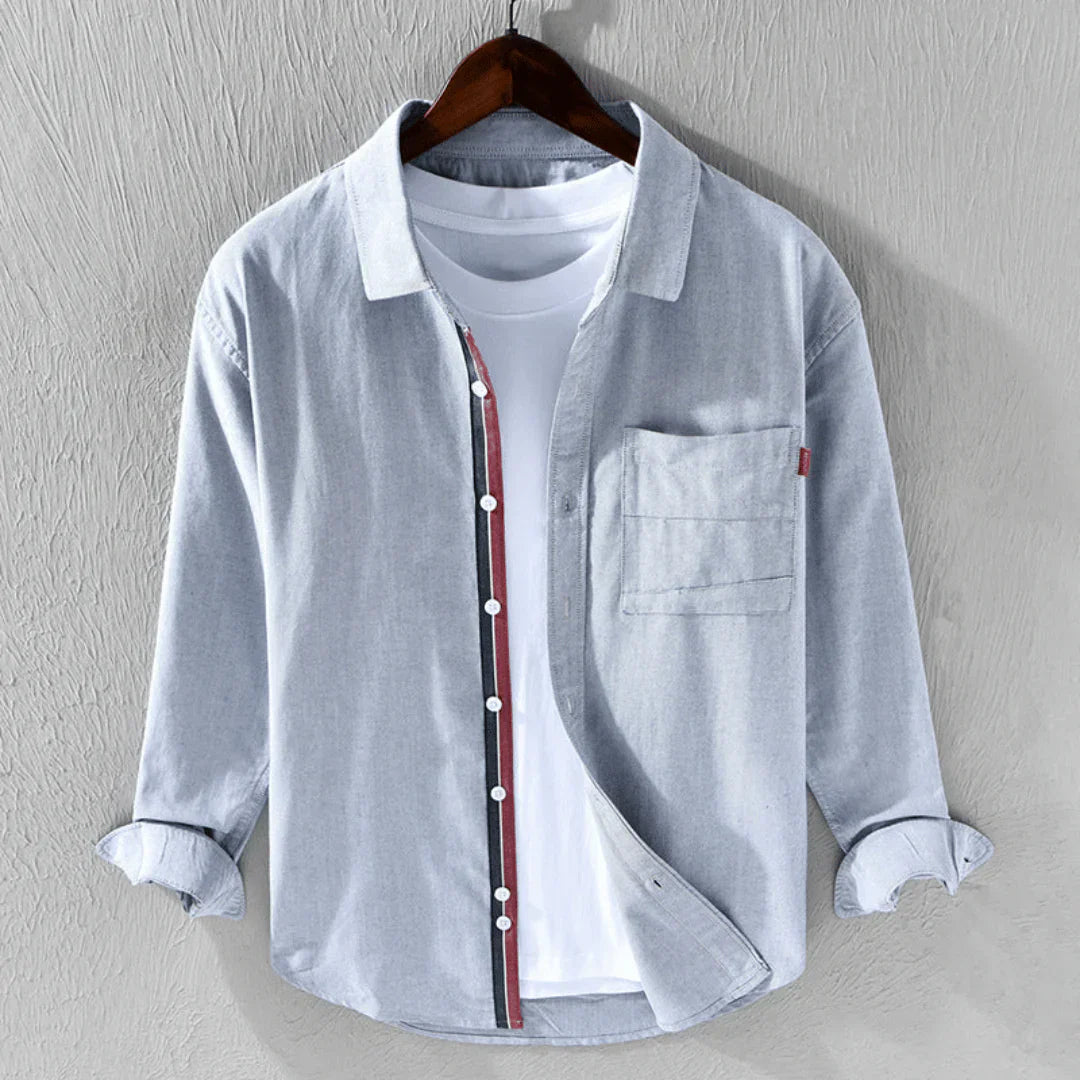 Chemise À Manches Longues avec Coupe Classique pour Homme | Idéale pour Le Quotidien Et Les Occasions Formelles