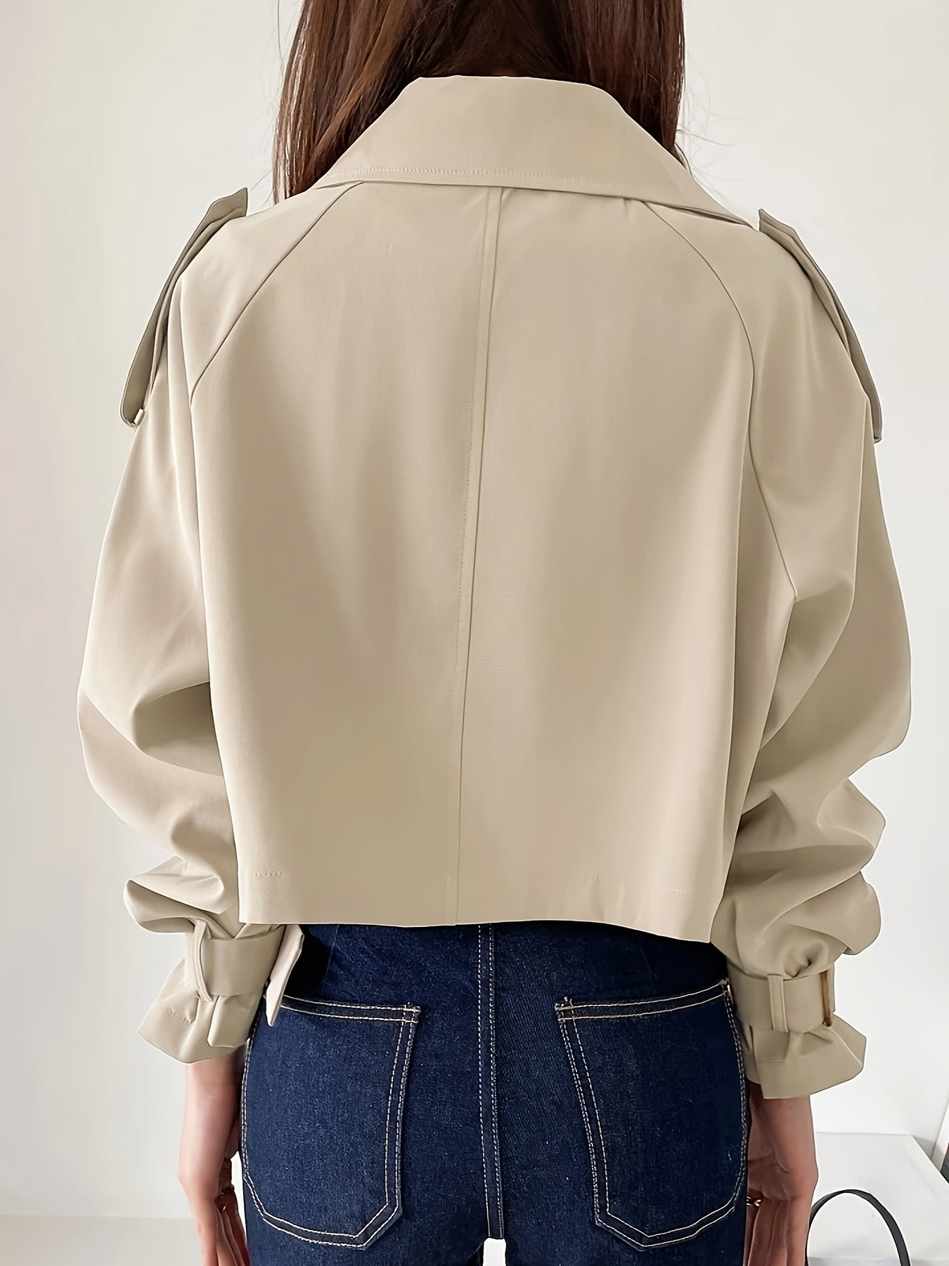 Trench Long à Double Boutonnage pour Femme | Idéal pour la Mi-Saison et l’Hiver