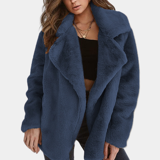 Manteau Oversize avec Col Ouvert pour Femme | Idéal pour l’Automne et l’Hiver