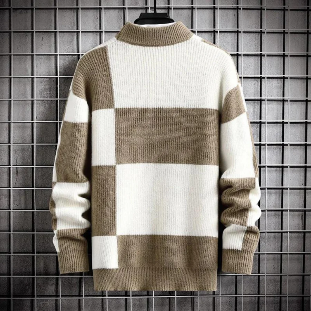 Pull À Col Rond pour Homme avec Coupe Décontractée | Idéal pour Un Usage Quotidien