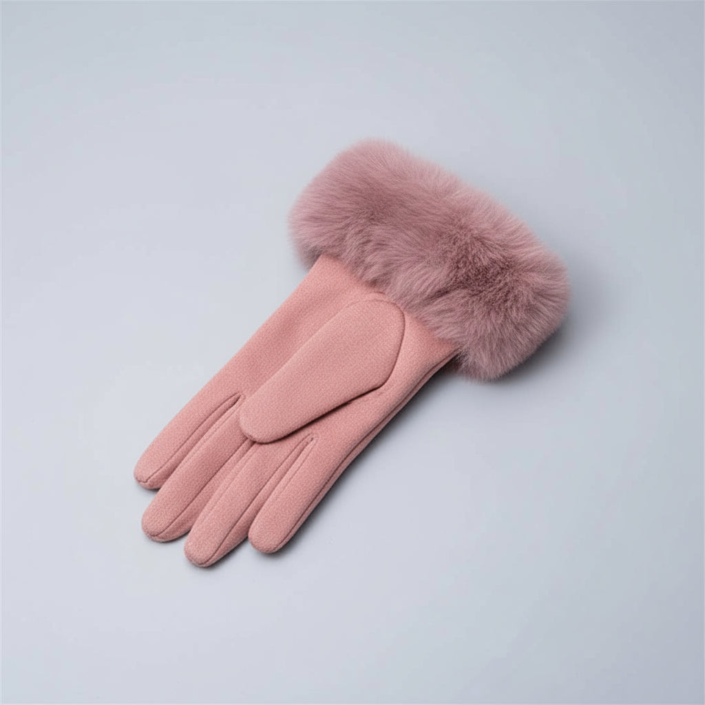 Gants à Poignet Doux avec Finition Texturée pour Femmes | Idéaux pour les Journées Froides