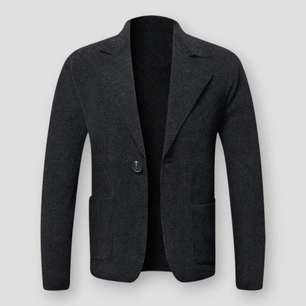 Blazer avec Col à Revers et Fermeture à Boutons pour Homme | Idéal pour Toutes les Saisons