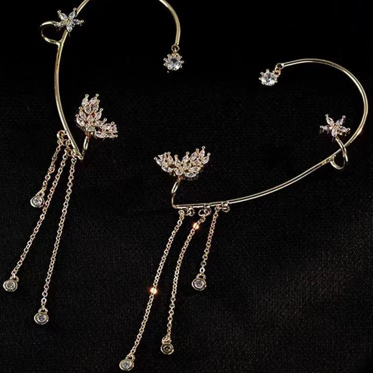 Boucles D’Oreilles À Pendentif Étoile avec Quaste pour Femme | Idéal Pour Les Occasions Spéciales