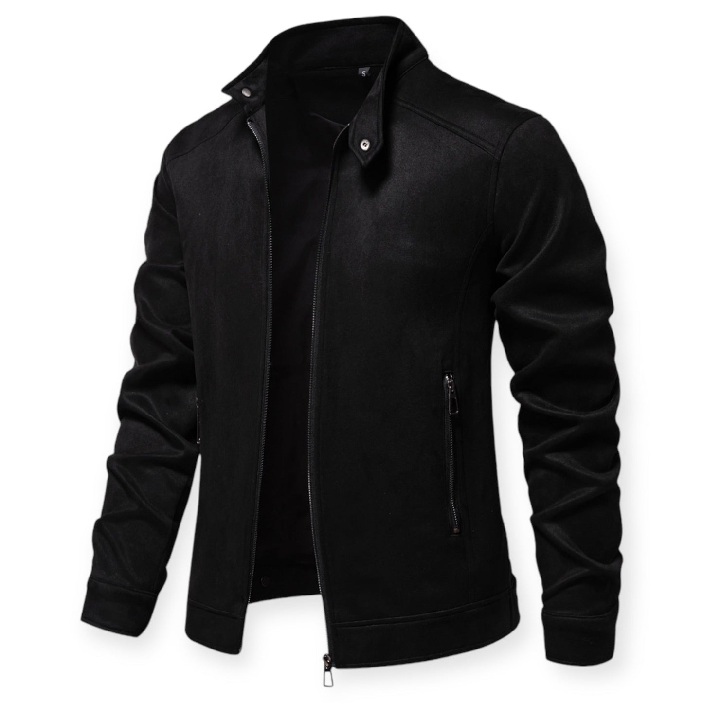 Veste Zippée À Col Montant pour Hommes | Idéale pour Les Sorties Quotidiennes