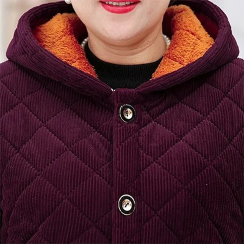 Veste Matelassée Avec Doublure Polaire Et Manches Longues Pour Femme | Idéale Pour La Saison Automne-Hiver