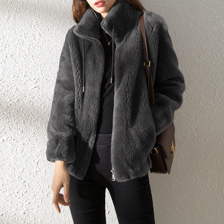 Veste Zippée Oversize à Capuche pour Femme | Idéale pour l’Automne et l’Hiver