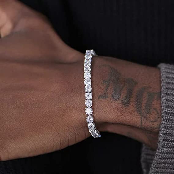 Bracelet À Maillons avec Fermoir Pliant pour Unisexe | Idéal pour Les Occasions Spéciales