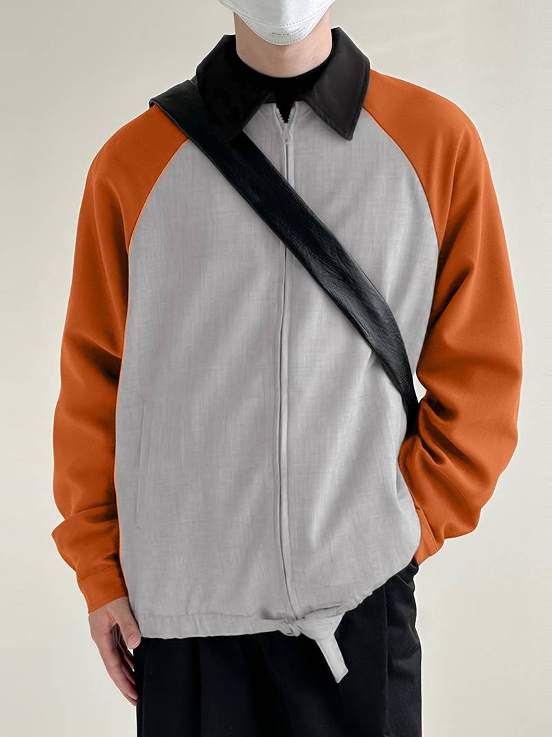 Veste Décontractée à Manches Longues avec Fermeture Zippée pour Hommes | Idéale pour un Usage Quotidien