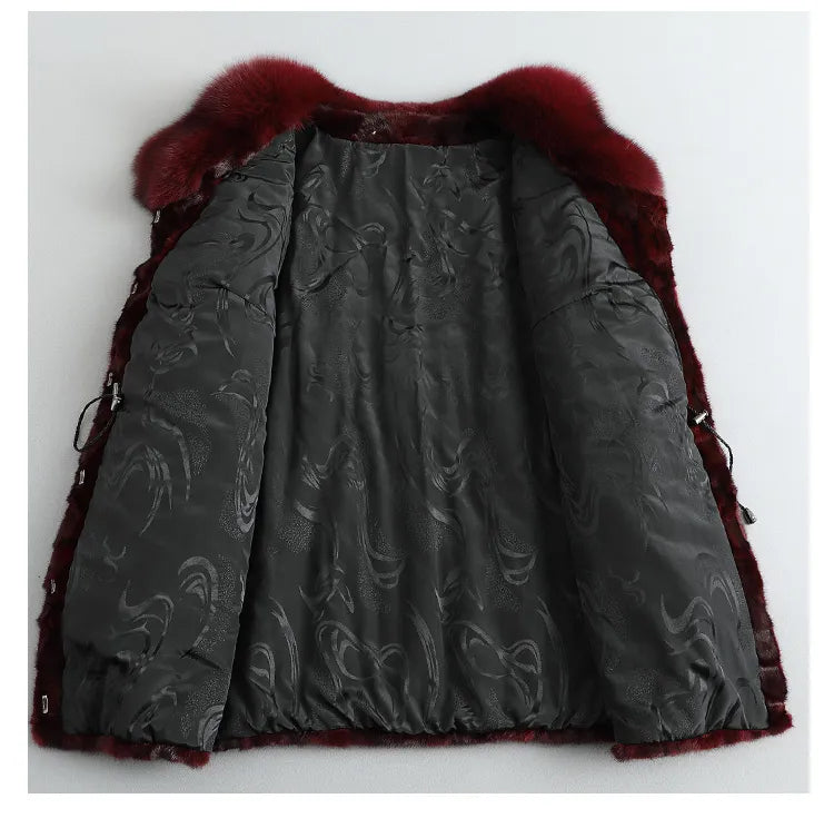 Veste À Col Montant avec Fermeture Zippée pour Femme | Idéale pour L’Automne Et L’Hiver