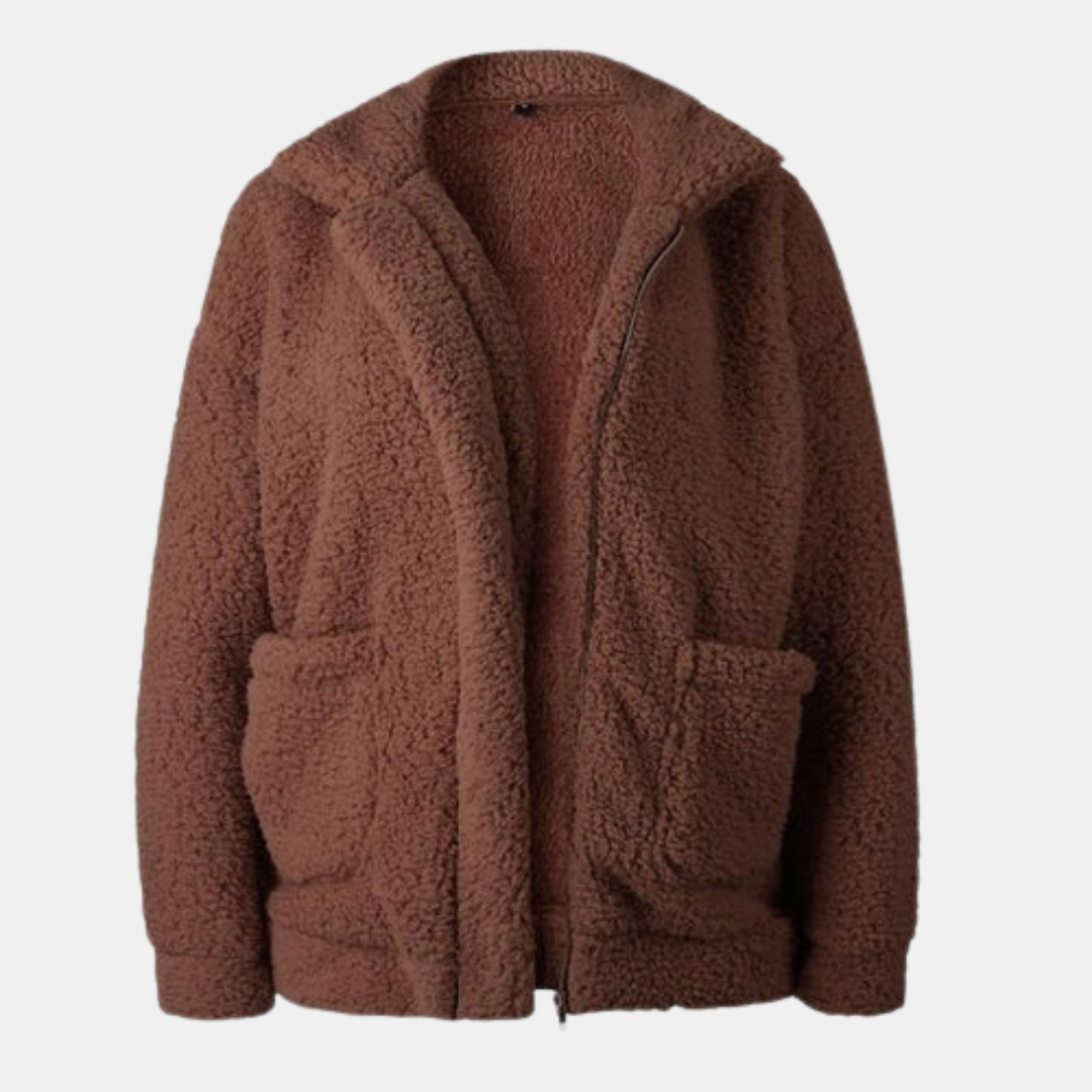 Veste Zippée avec Poches Frontales pour Homme | Idéale pour l’Automne et l’Hiver