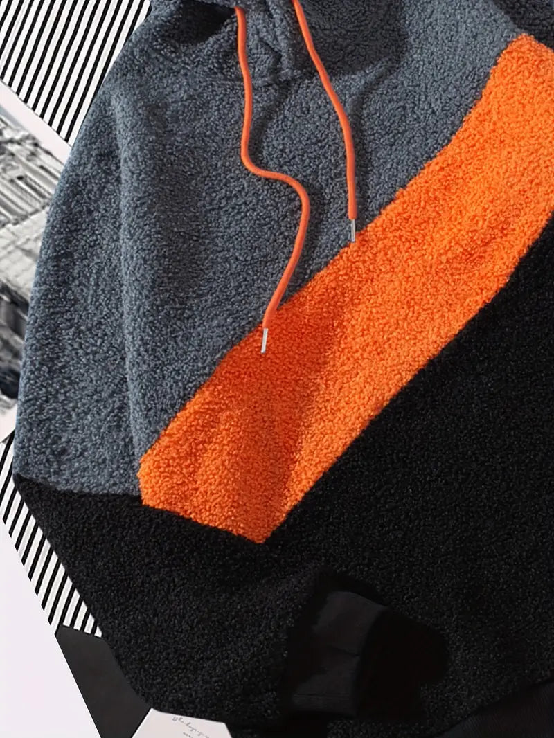 Sweat à Capuche Color Block pour Homme | Idéal pour les Activités Quotidiennes